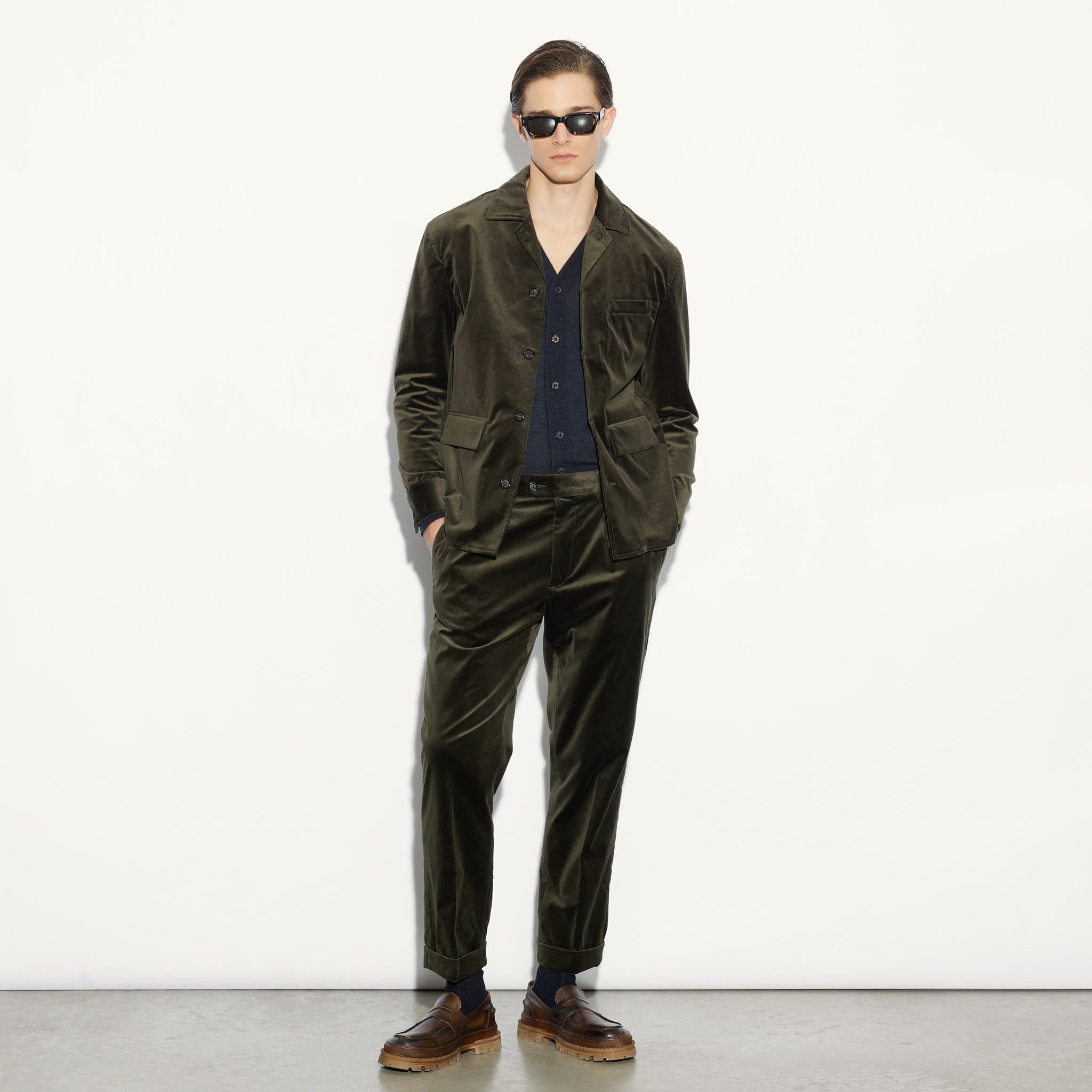 Cardigan Antracite Melange Maglia Cardigan Paolo Pecora