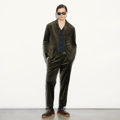 Cardigan Antracite Melange Maglia Cardigan Paolo Pecora