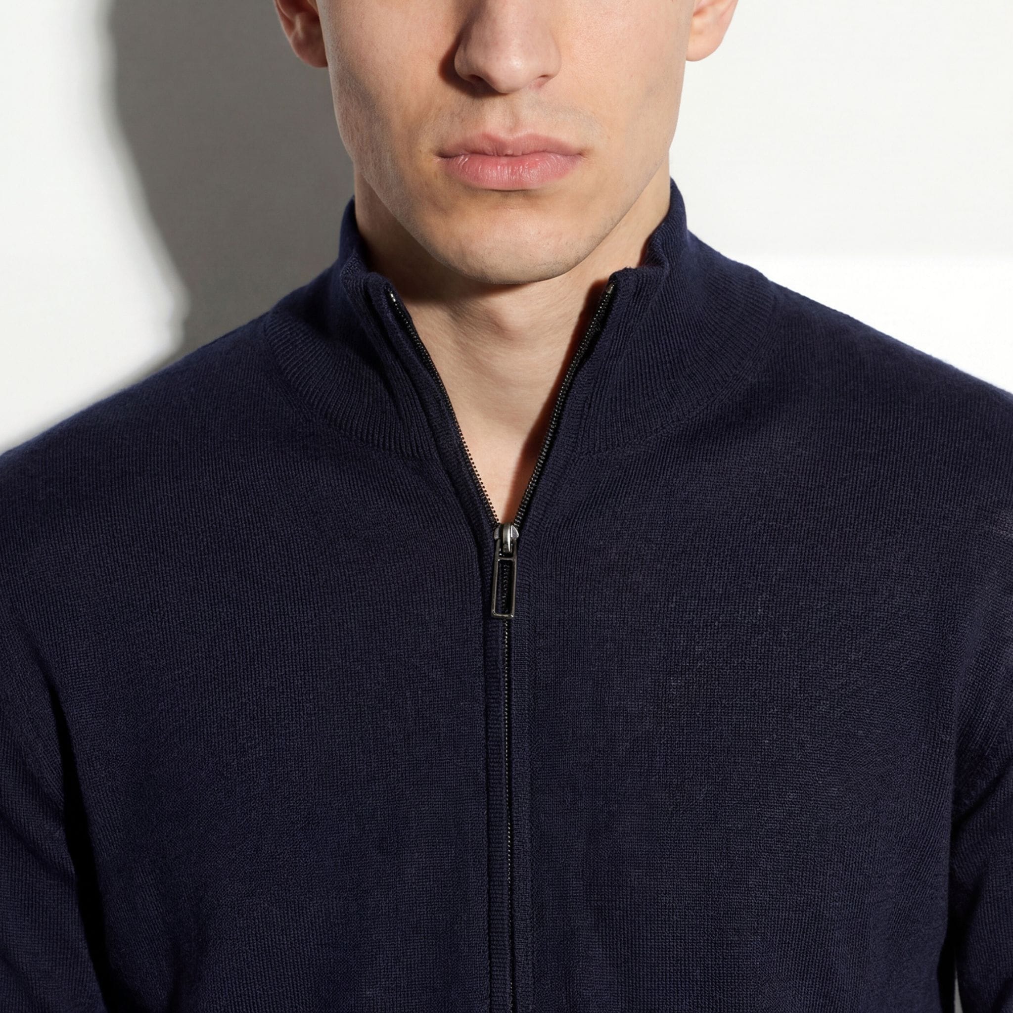 Maglia Cardigan Blu Maglia Cardigan Paolo Pecora