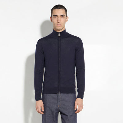 Maglia Cardigan Blu Maglia Cardigan Paolo Pecora