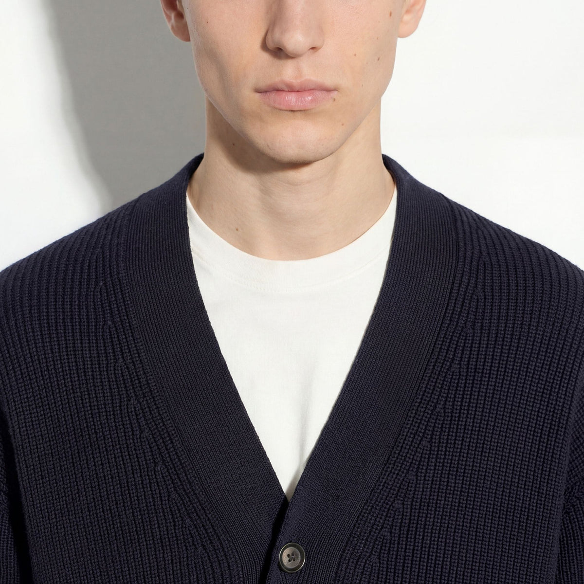 Maglia Cardigan Blu Maglia Cardigan Paolo Pecora