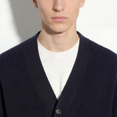 Maglia Cardigan Blu Maglia Cardigan Paolo Pecora