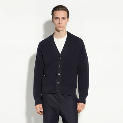 Maglia Cardigan Blu Maglia Cardigan Paolo Pecora