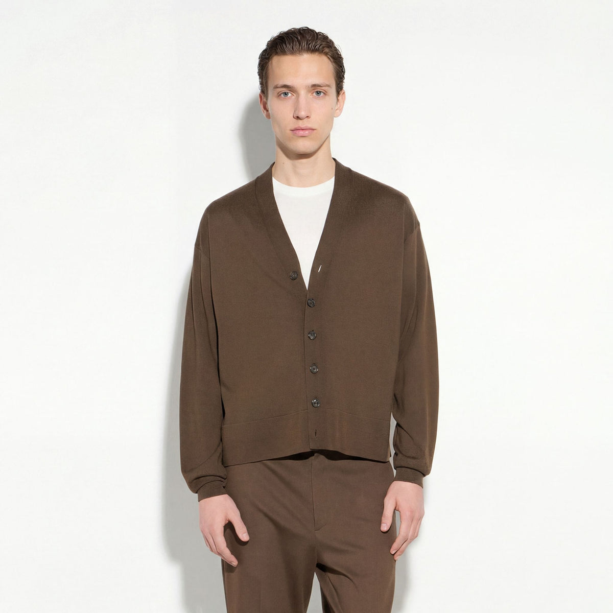 Maglia Cardigan Castoro Maglia Cardigan Paolo Pecora