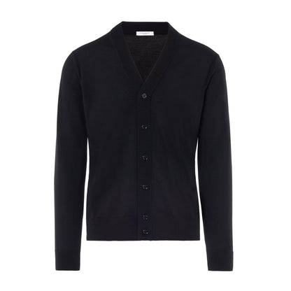 Maglia Cardigan Nero Maglia Cardigan Paolo Pecora