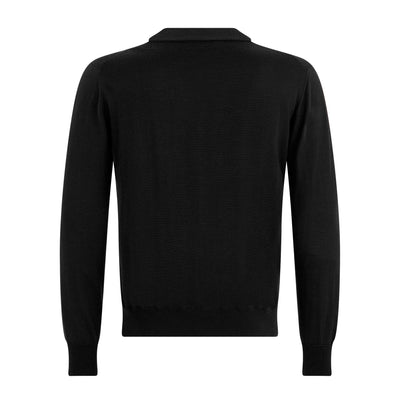 Maglia Cardigan Nero Maglia Cardigan Paolo Pecora