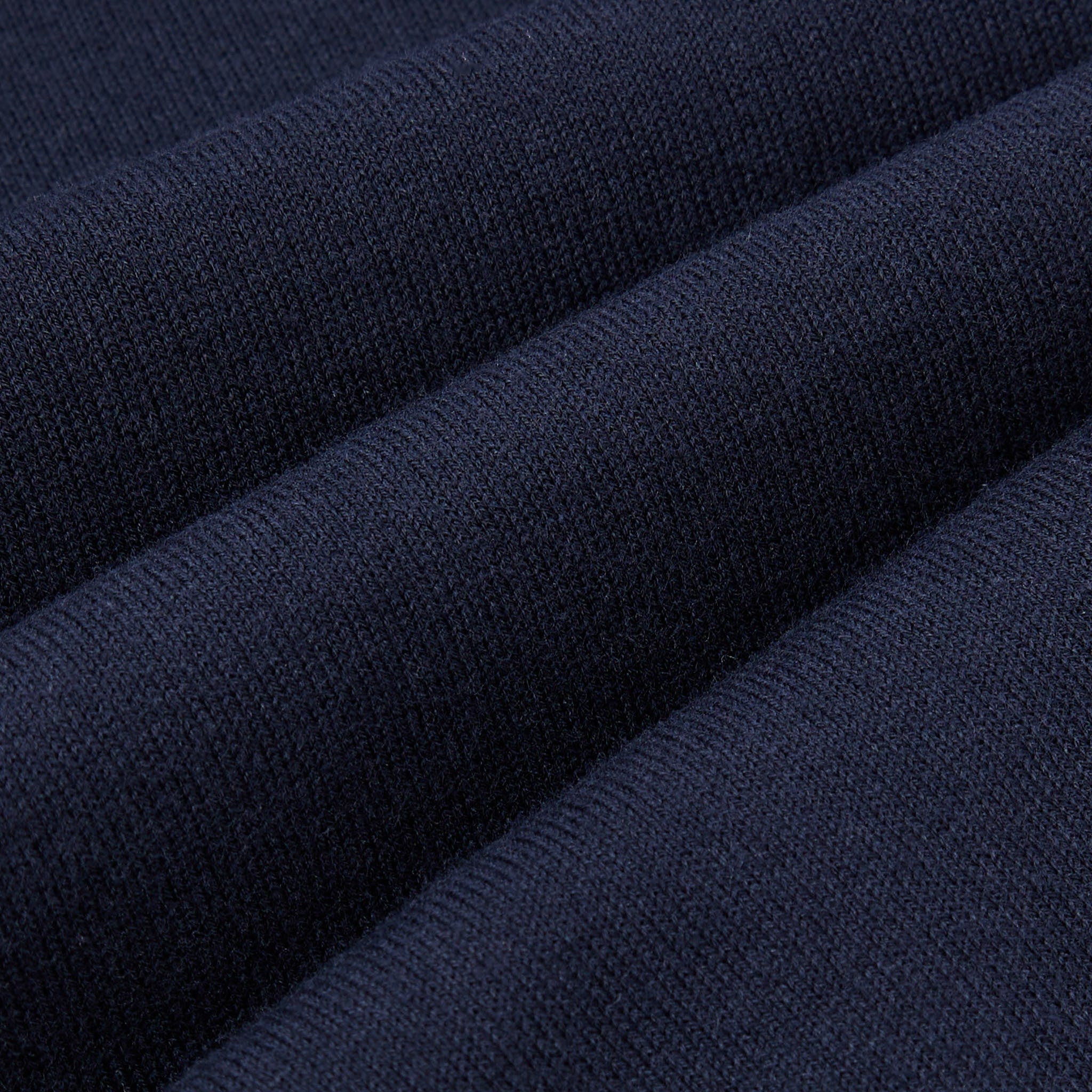 Maglia Girocollo in Puro Cotone Extrafine Blu Navy Maglia Girocollo Paolo Pecora