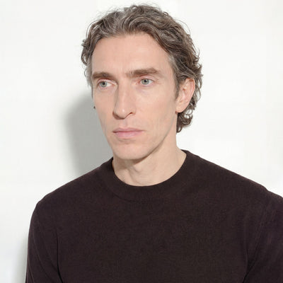 Maglia Girocollo Marrone Maglia Girocollo Paolo Pecora