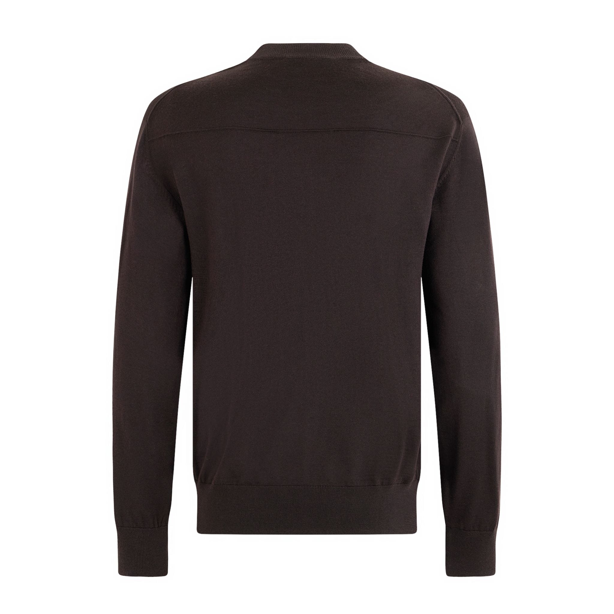 Maglia Girocollo Marrone Maglia Girocollo Paolo Pecora
