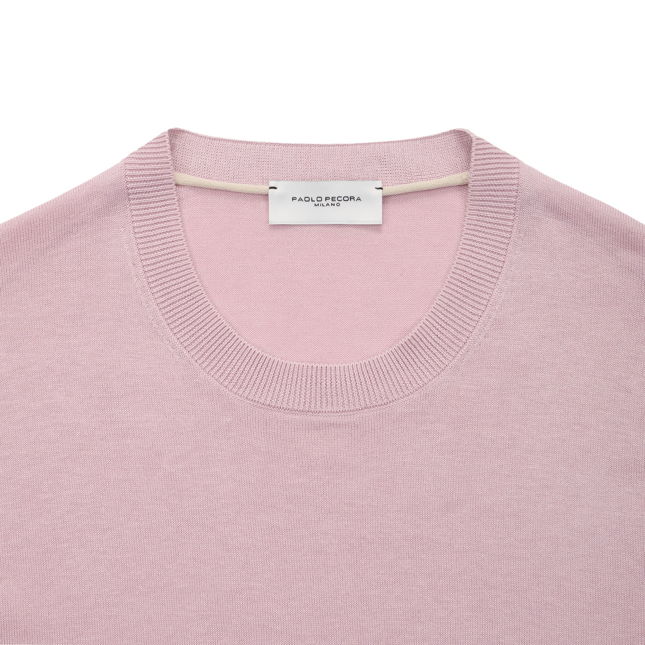 Maglia Girocollo Rosa Maglia Girocollo Paolo Pecora