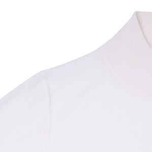 Maglia Lupetto Gesso in Merino Extrafine Paolo Pecora