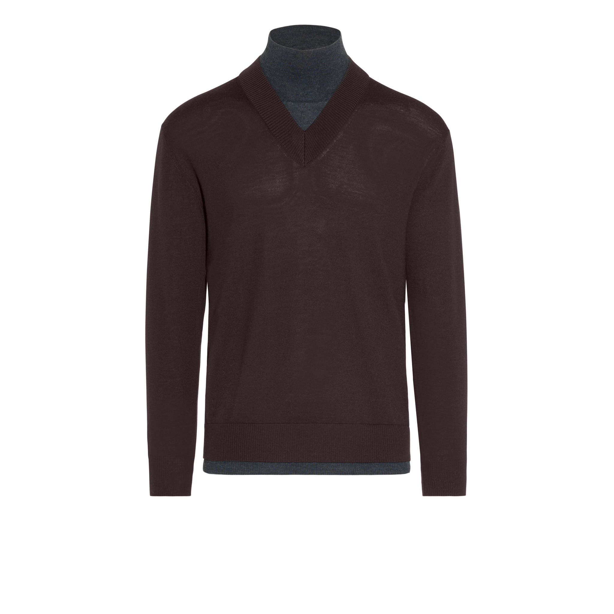 Maglia a Lupetto Marrone Maglia Lupetto Paolo Pecora