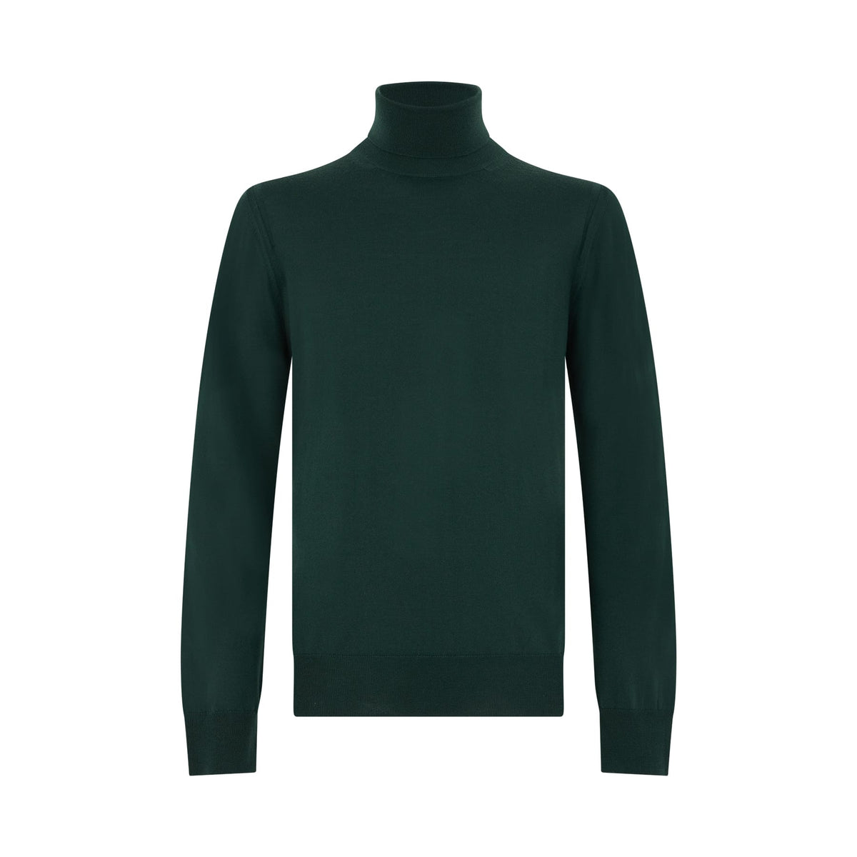 Maglia Lupetto in Lana Merino Extrafine Foresta Maglia Lupetto Paolo Pecora