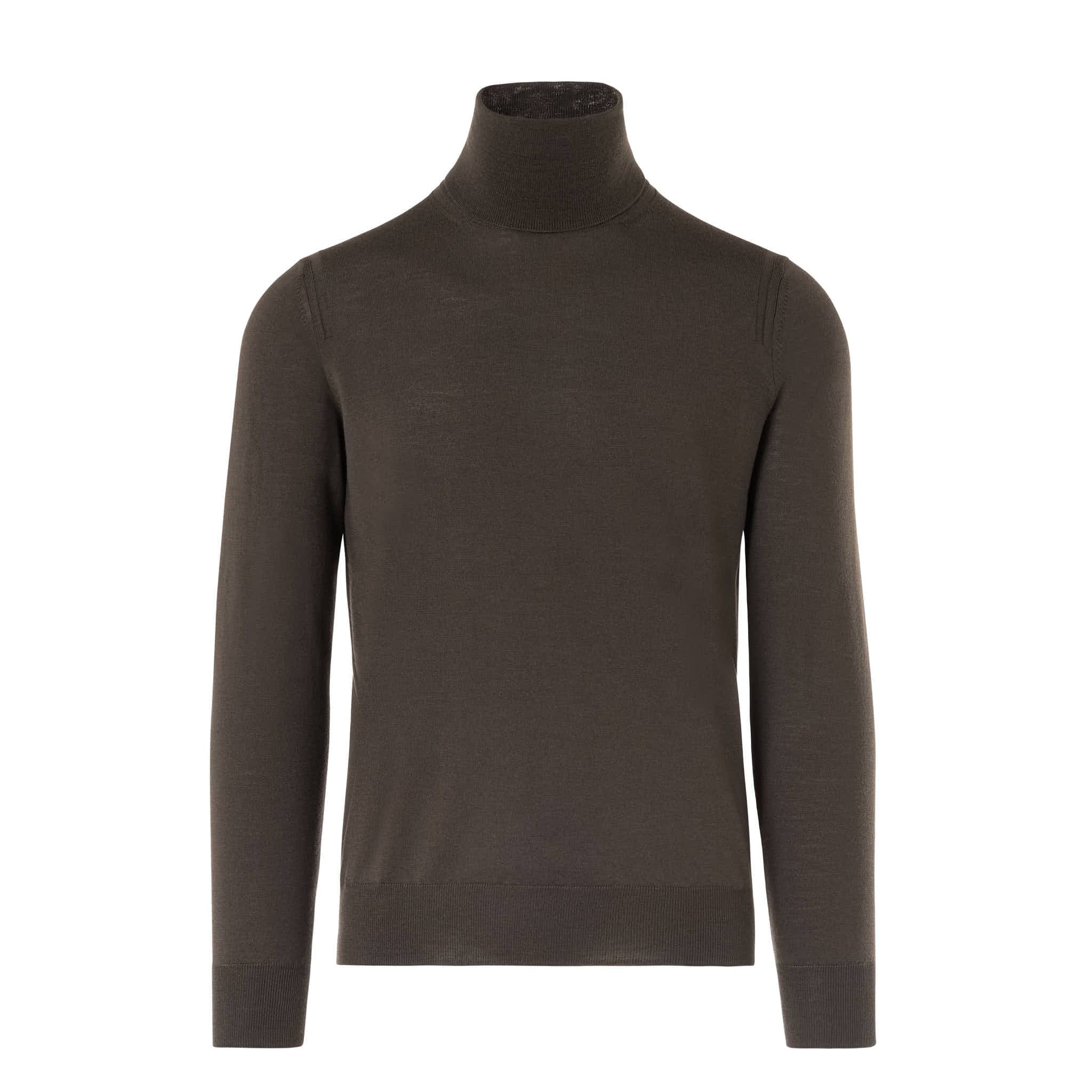 Maglia Lupetto Marrone Maglia Lupetto Paolo Pecora