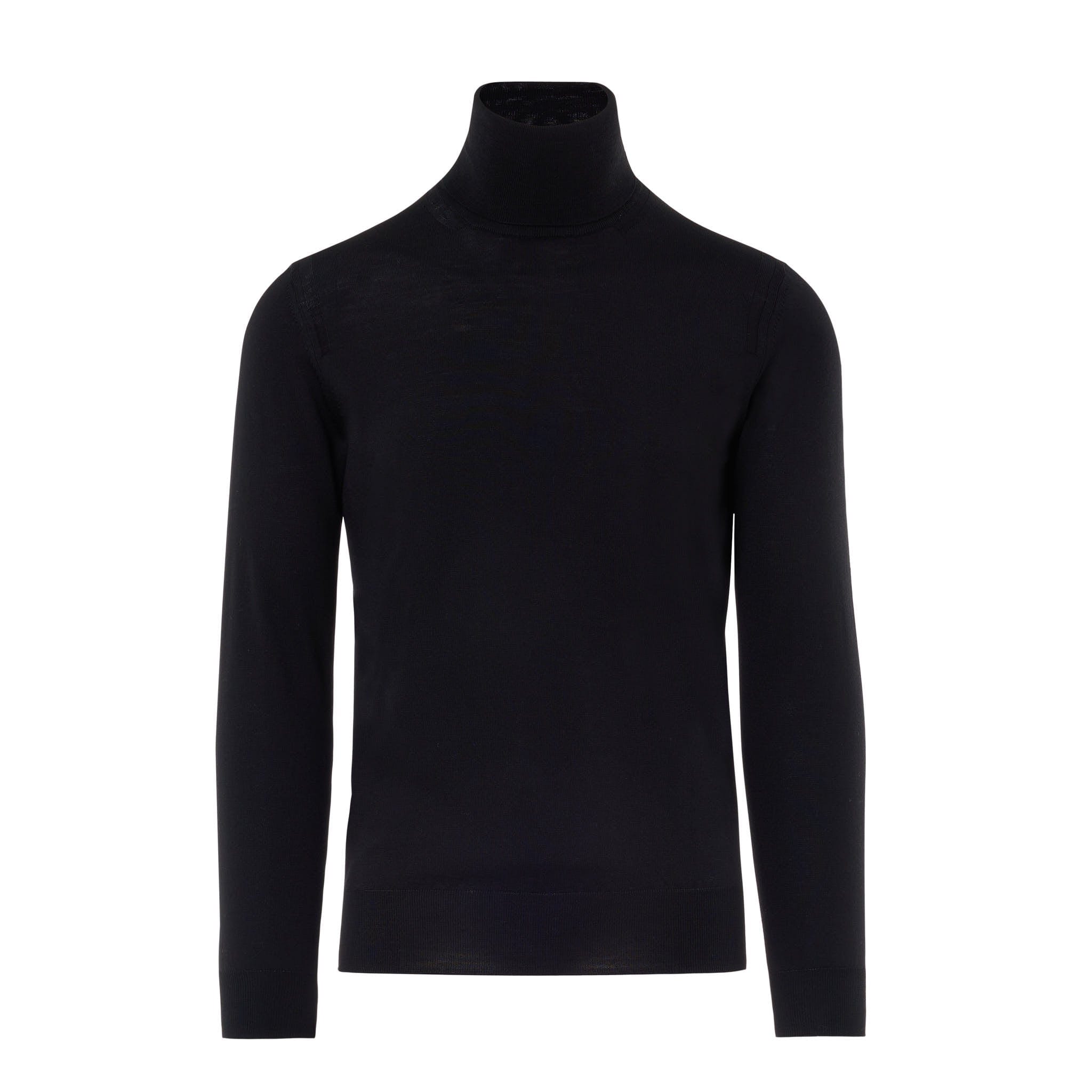 Maglia Lupetto Nero Maglia Lupetto Paolo Pecora