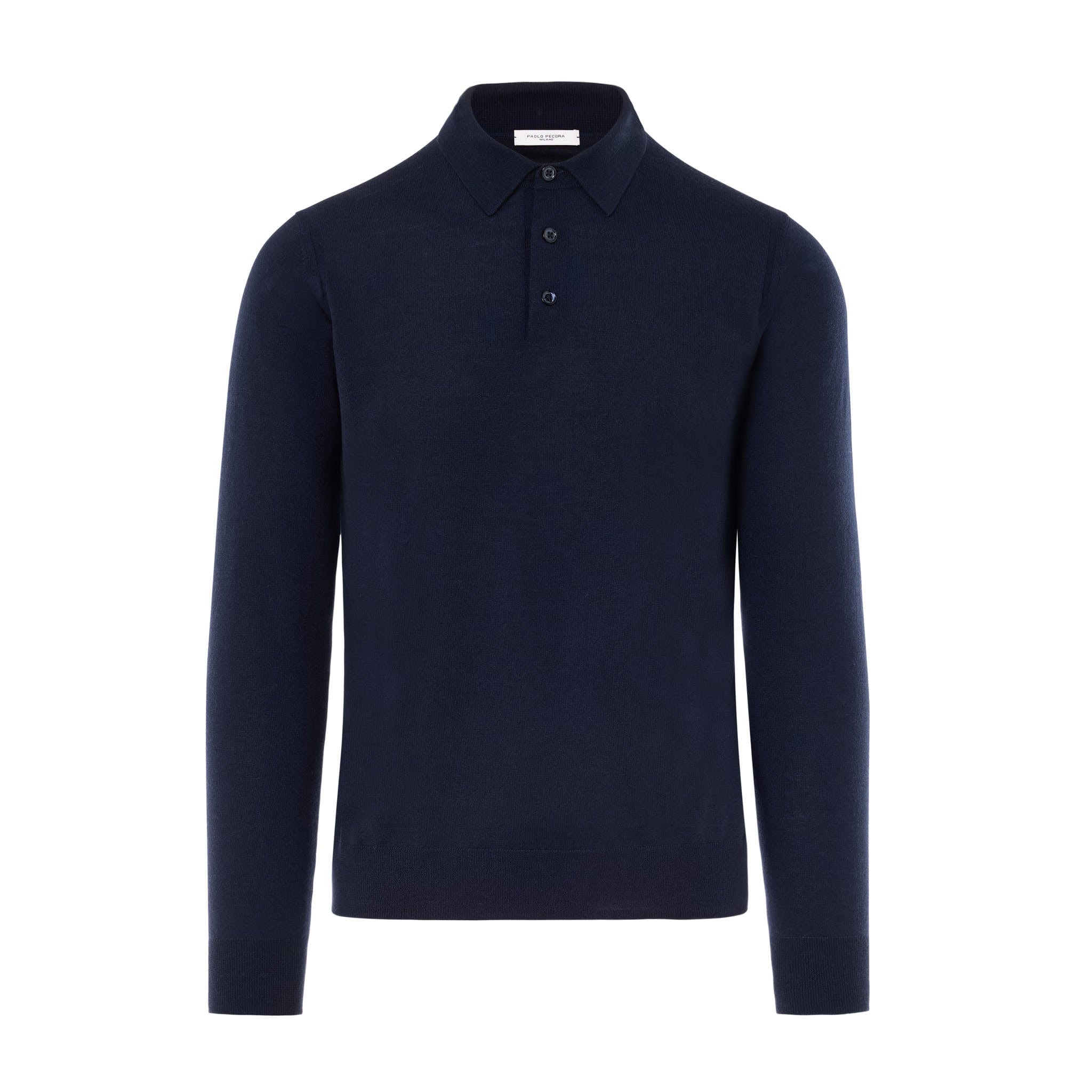 Maglia Polo Blu Maglia Polo Paolo Pecora