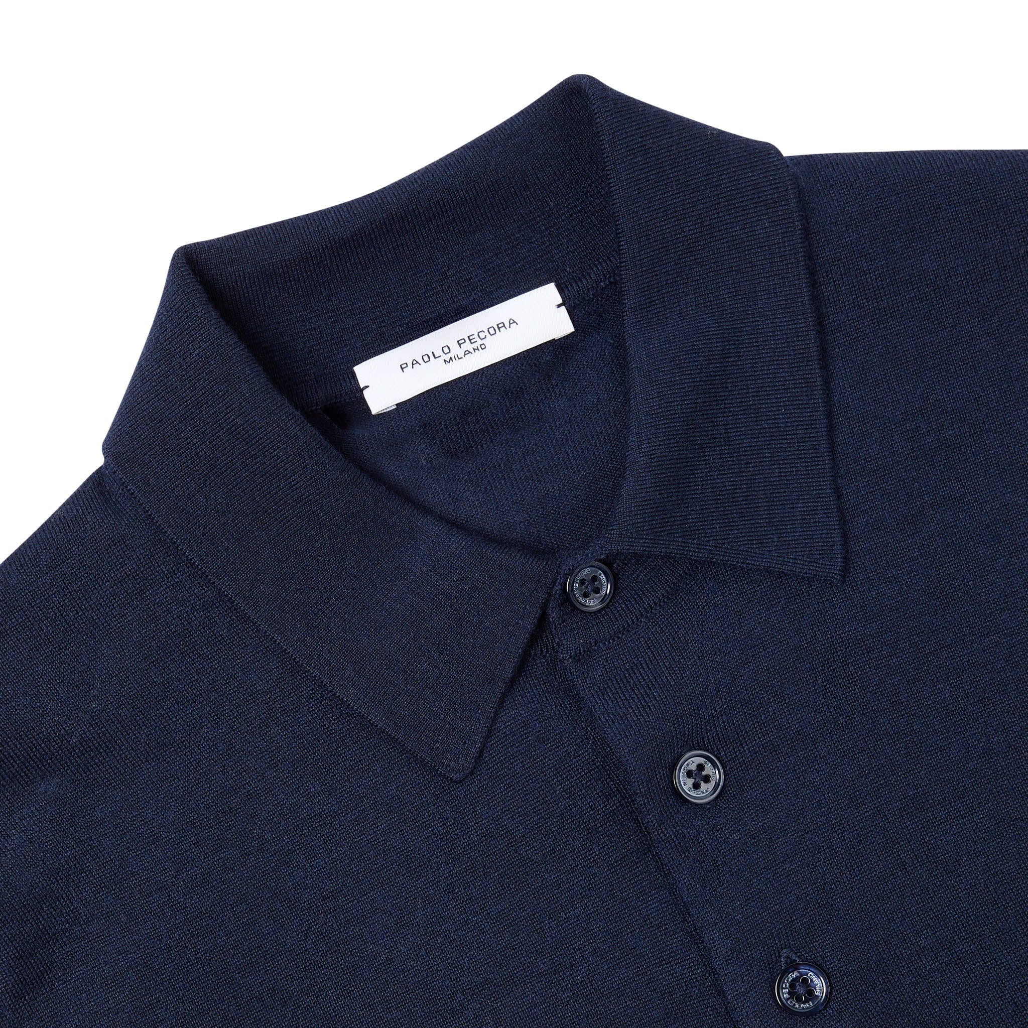 Maglia Polo Blu Maglia Polo Paolo Pecora