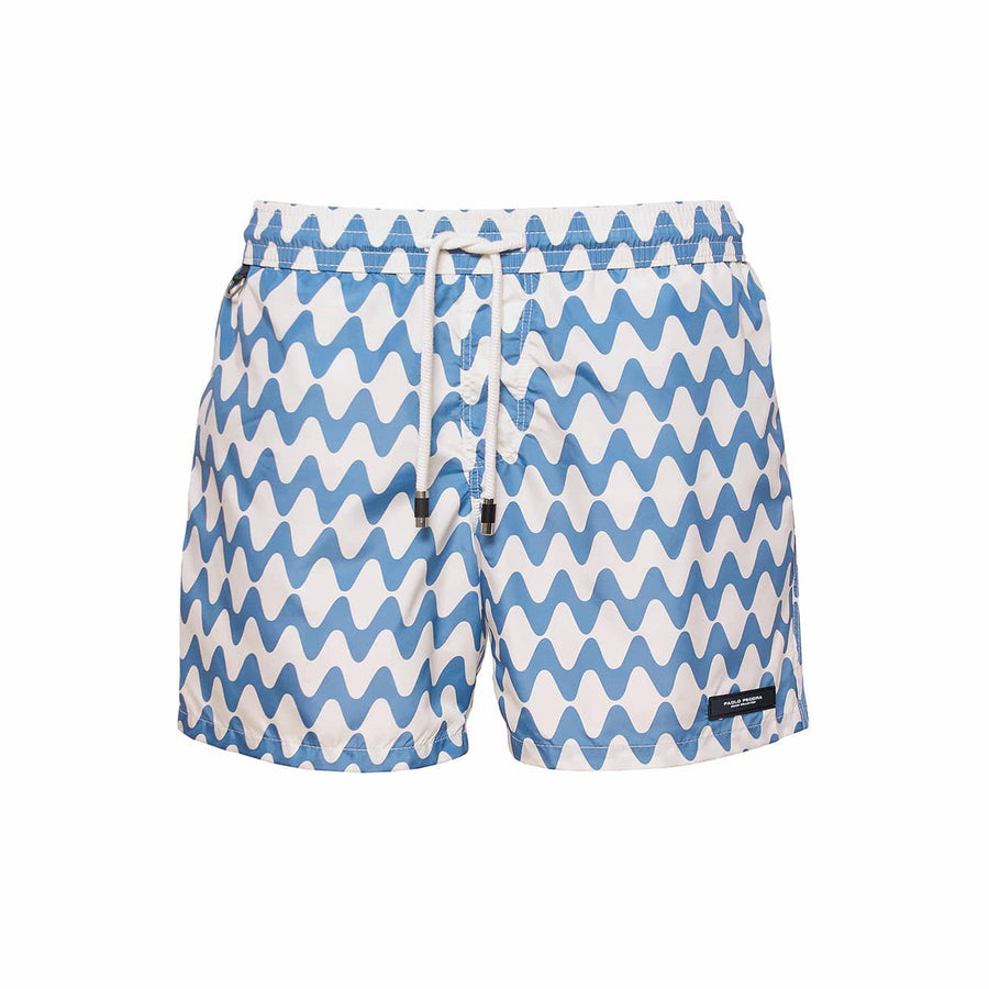 Paolo Pecora Boxer Mare Onde Blu