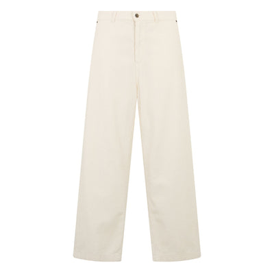 Pantalone 5 Tasche Panna Pantalone 5 Tasche Paolo Pecora