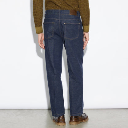 Pantalone Denim 5 Tasche Indaco Pantalone 5 Tasche Paolo Pecora