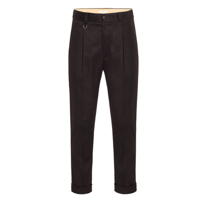 Chino Sartoriale Marrone Pantalone Tessuto Paolo Pecora