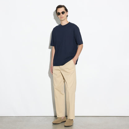 Pantalone Cargo in Cotone Beige Pantalone Tessuto Paolo Pecora