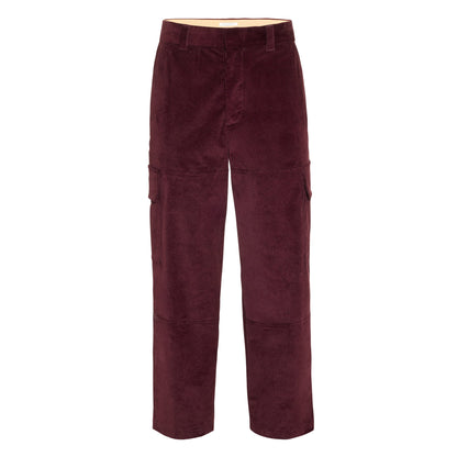 Pantalone Cargo in Velluto Millerighe Ametista Pantalone Tessuto Paolo Pecora