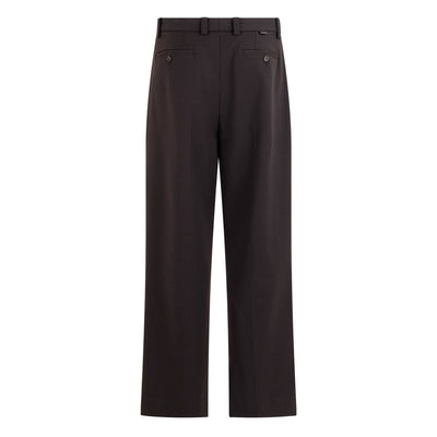 Pantalone Tessuto Marrone Pantalone Tessuto Paolo Pecora