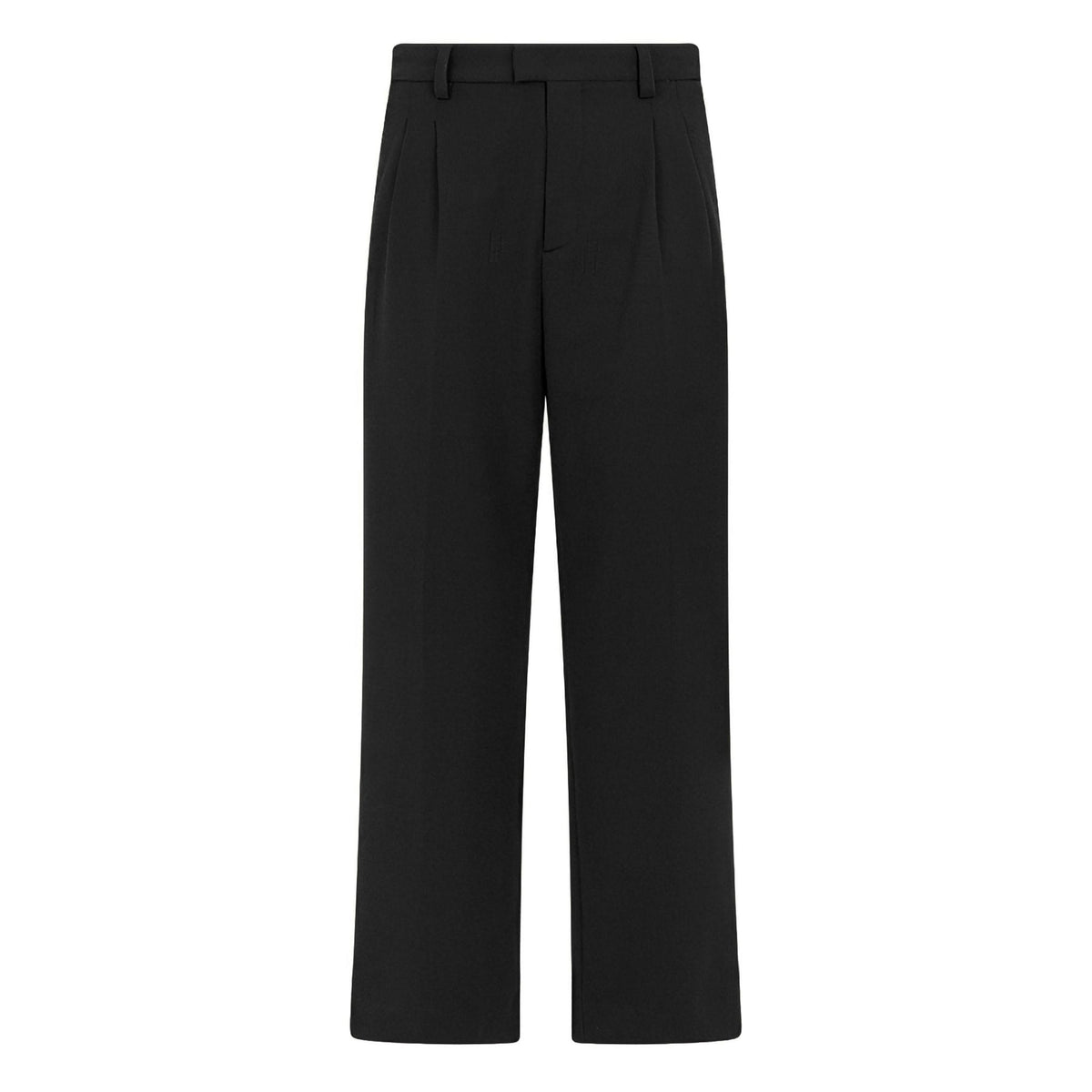Pantalone Tessuto Nero Pantalone Tessuto Paolo Pecora