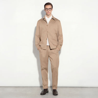 Pantalone Tessuto Tortora Pantalone Tessuto Paolo Pecora
