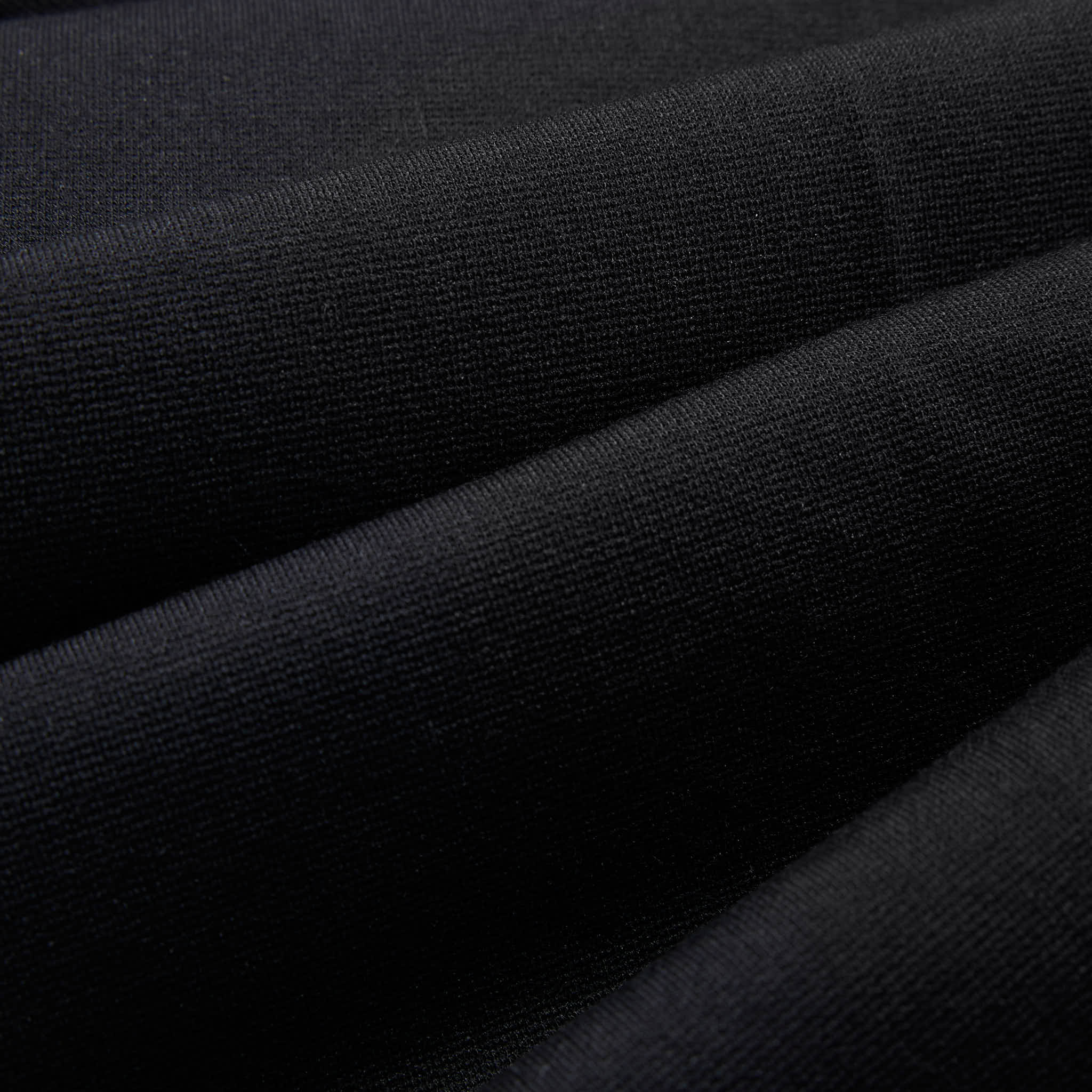 Pantaloni Chino con Coulisse in Jersey Nero Paolo Pecora