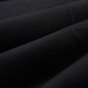 Pantaloni Chino con Coulisse in Jersey Nero Paolo Pecora