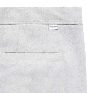 Pantaloni con Coulisse in Jersey Grigio Melange Paolo Pecora