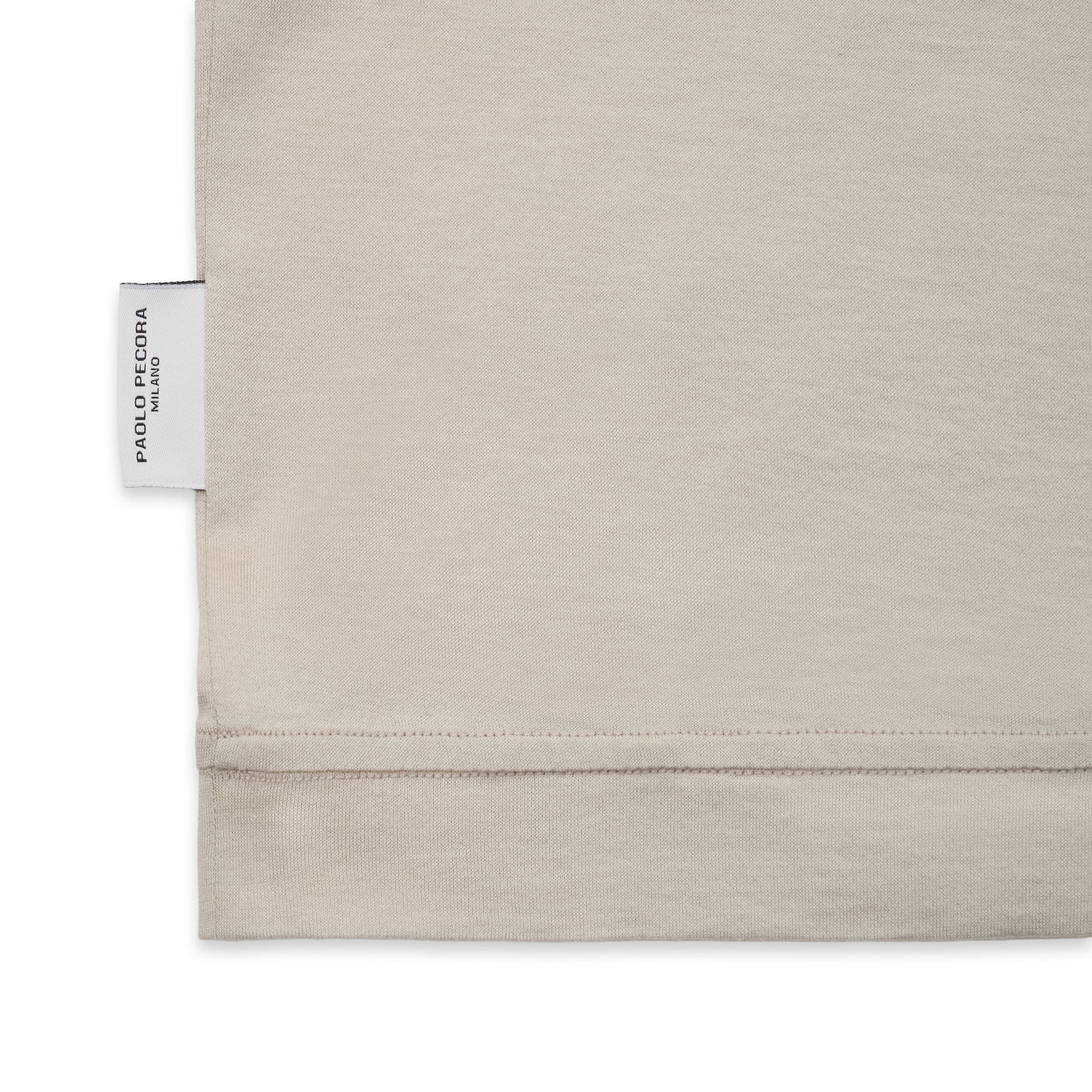 T-Shirt Jersey Beige T-Shirt Jersey Paolo Pecora