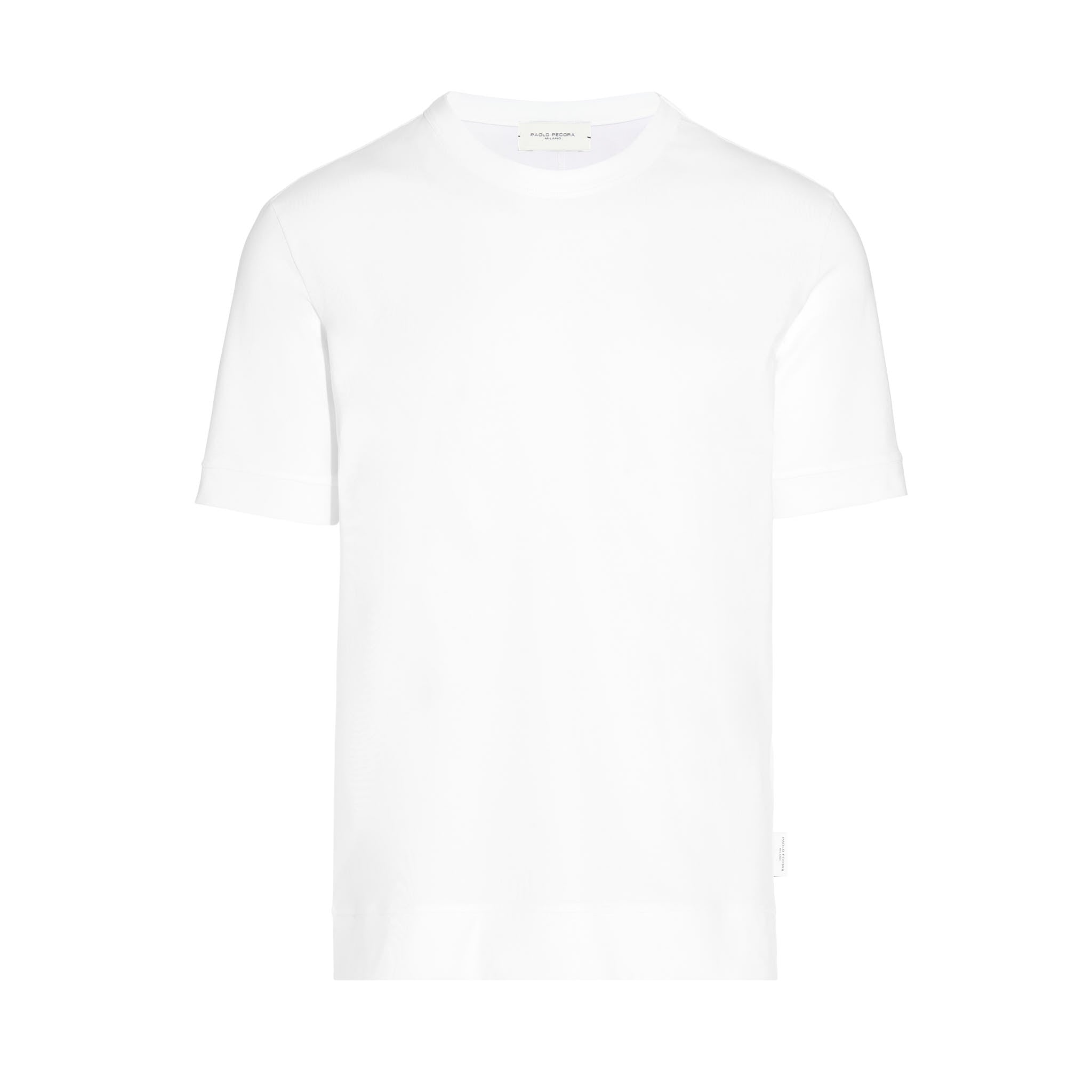 T-Shirt Jersey Bianco Ottico T-Shirt Jersey Paolo Pecora