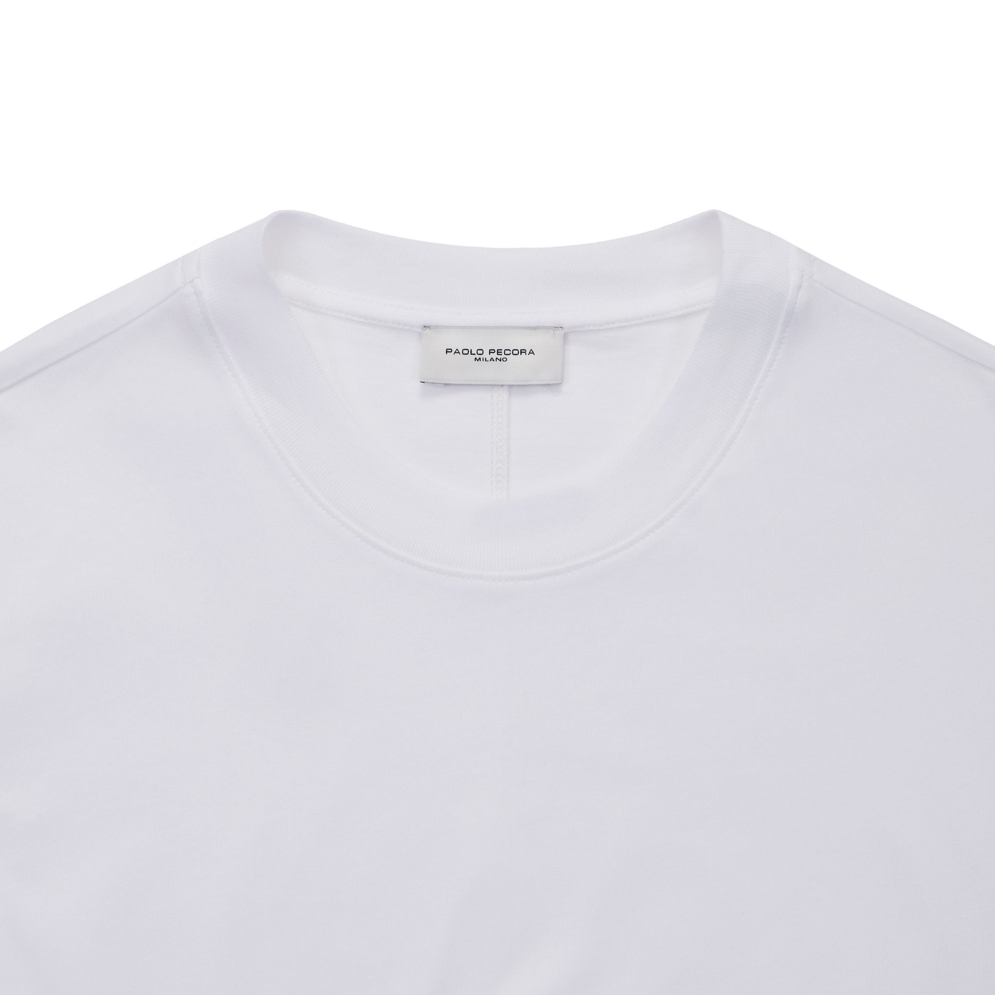 T-Shirt Jersey Bianco Ottico T-Shirt Jersey Paolo Pecora