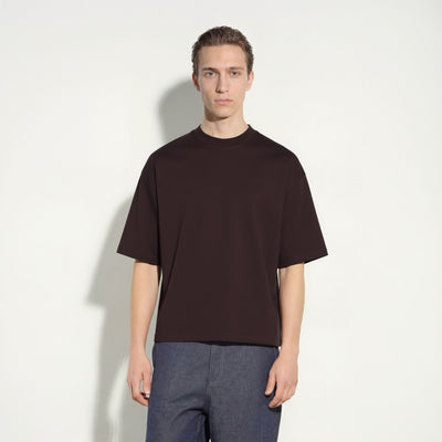 T-Shirt Jersey Marrone T-Shirt Jersey Paolo Pecora