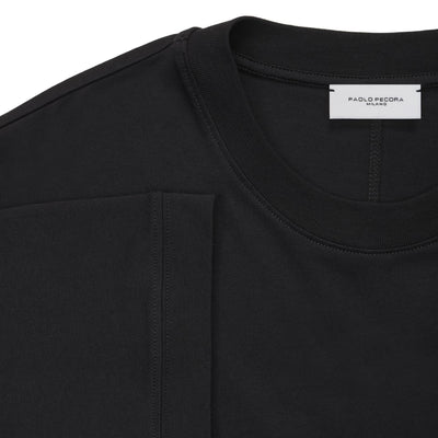 T-Shirt Jersey Nero T-Shirt Jersey Paolo Pecora