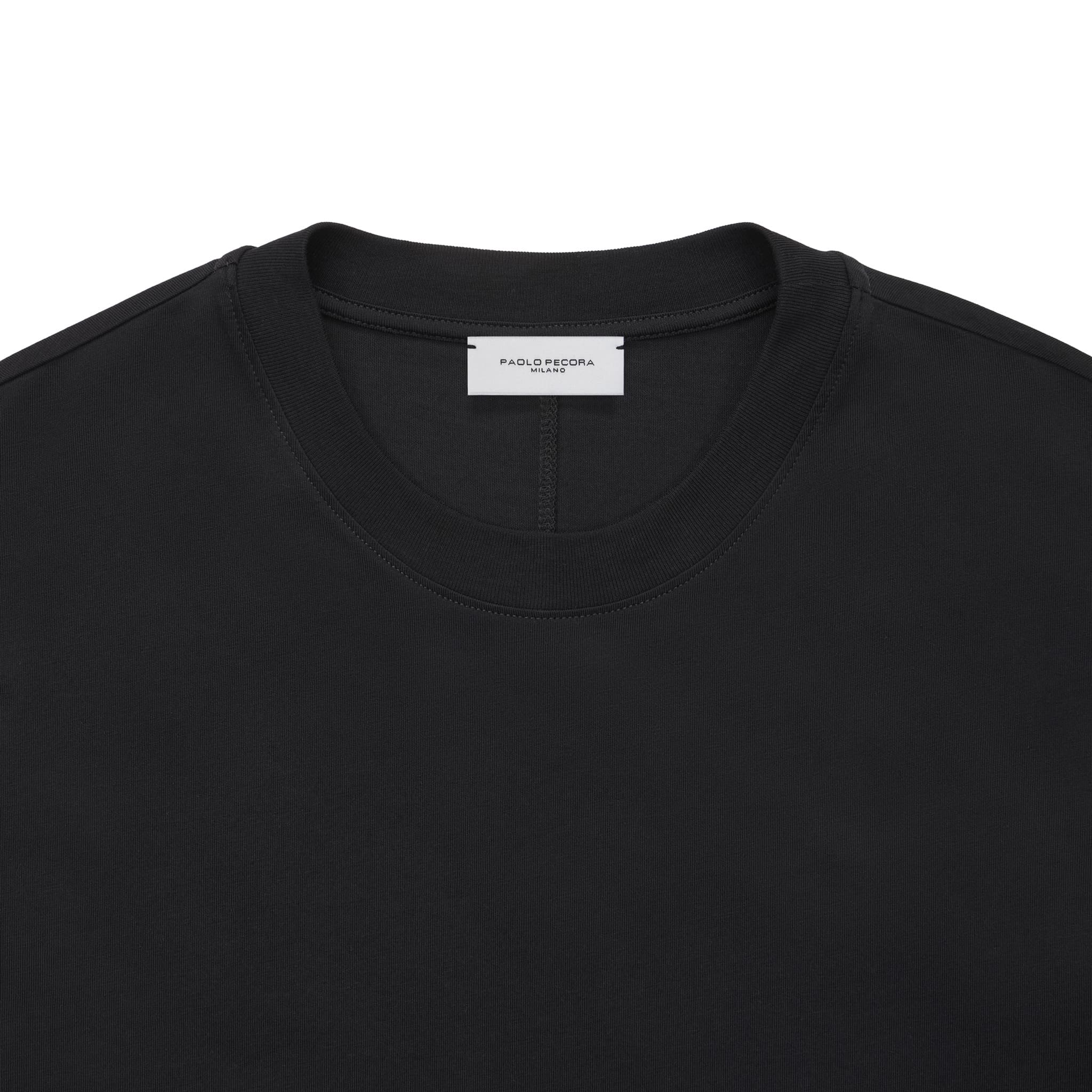 T-Shirt Jersey Nero T-Shirt Jersey Paolo Pecora