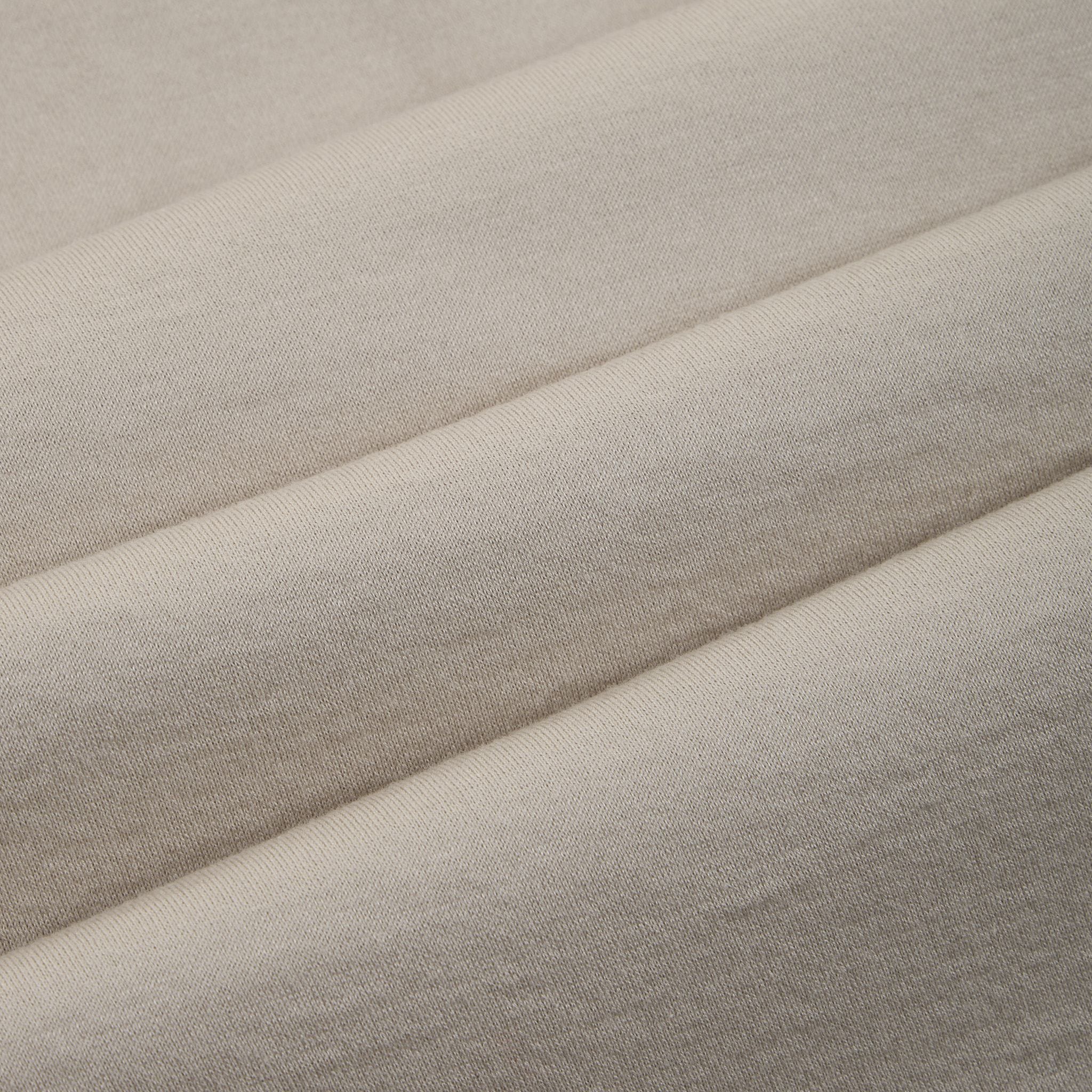 T-Shirt Loose Fit in Jersey di Cotone Beige e Bianco T-Shirt Jersey Paolo Pecora