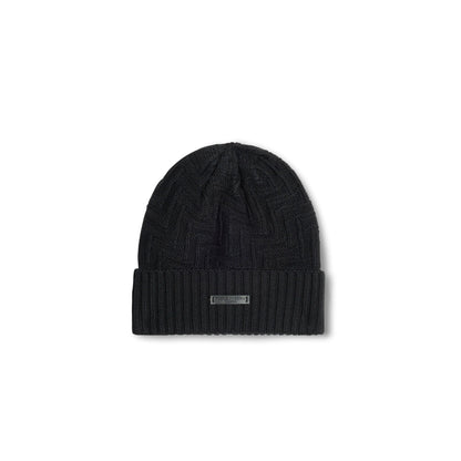 Berretto Maglia Nero Berretto Maglia U / Nero Paolo Pecora